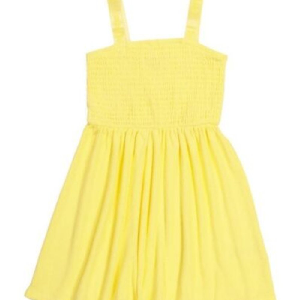 Juicy Couture Big Girls Smocked Towel Terry Dress M NWT